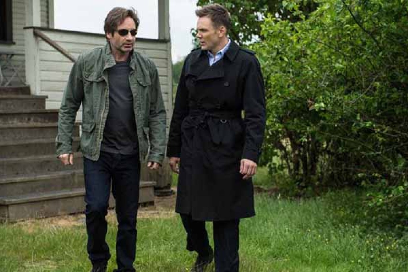 David Duchovny returns as Agent Mulder, while newcomer Joel Mchale stars as 