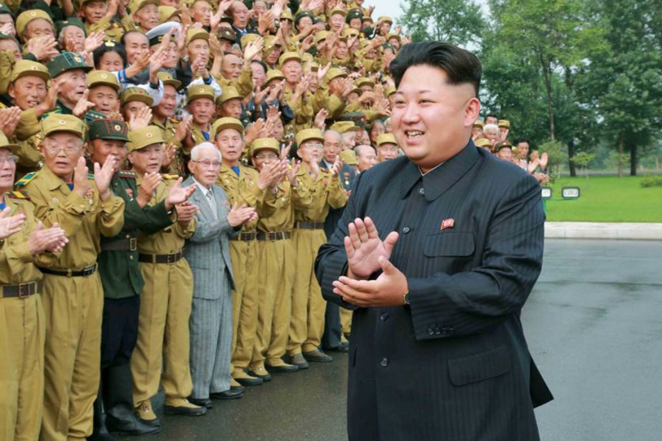 Kim Jong-Un accused of act of 'self-destruction'. Photo: ABC