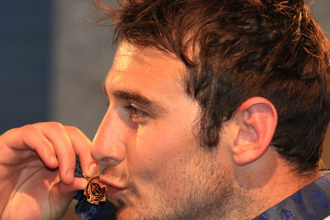 Watson won the medal by four votes ahead of Trent Cotchin and Sam Mitchell.