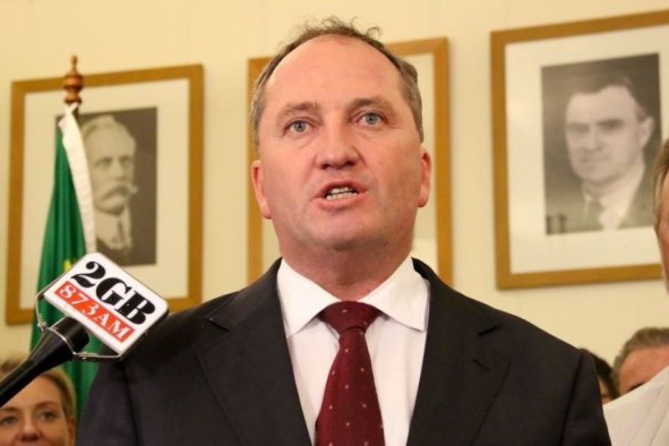 Mr Joyce slapped down suggestions to change the date of Australia Day.