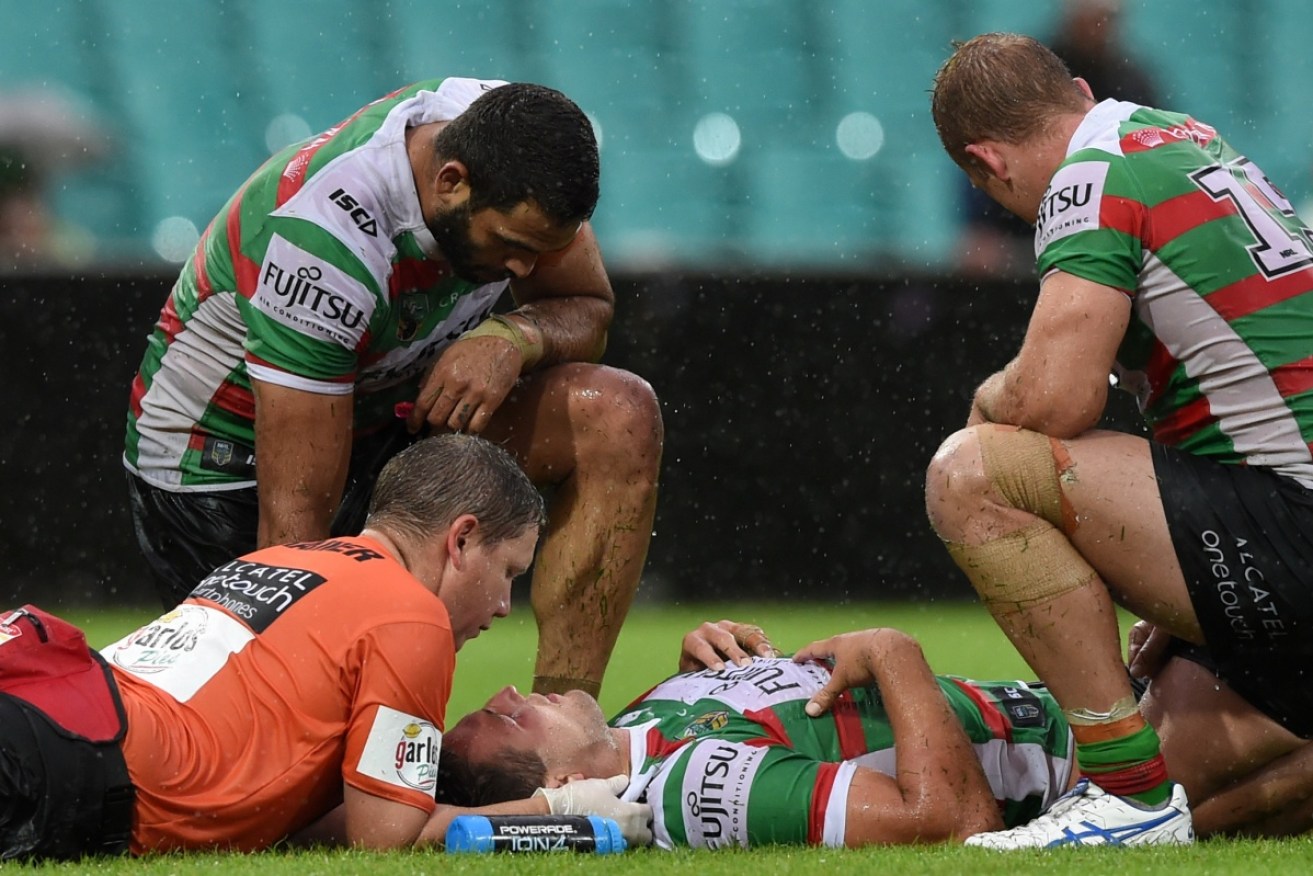 Teammates are hopeful Burgess can make a full recovery. Photo: AAP