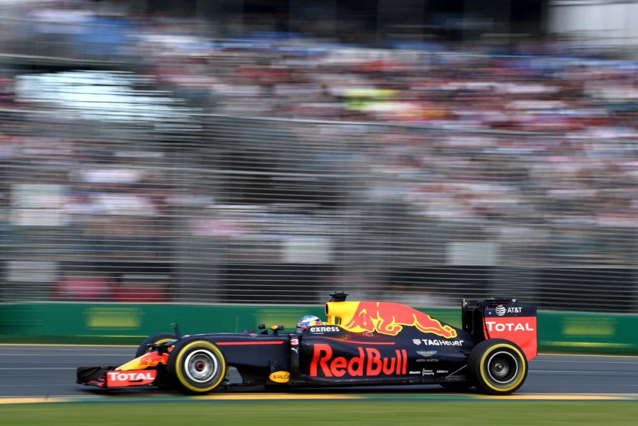 Daniel Ricciardo finished fourth. Photo: AAP