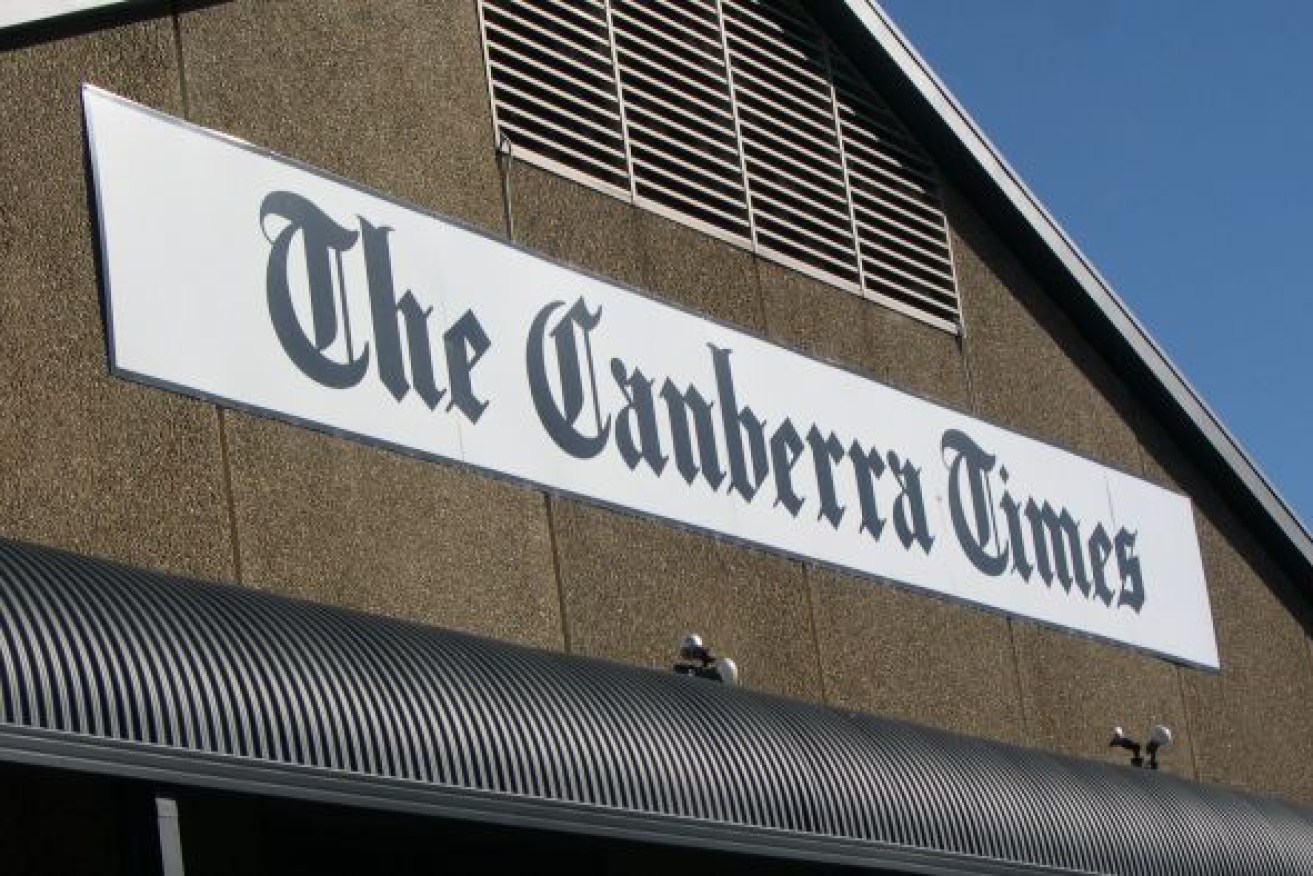 The company will continue to publish daily papers such as <i>The Canberra Times</i>.