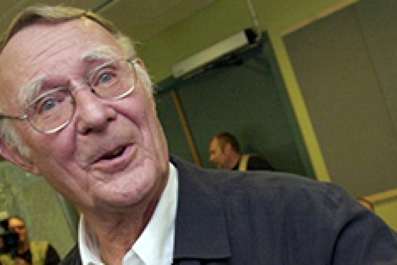 FILE -- Photo taken in Sept. 4, 2002 shows Ingvar Kamprad the founder of Swedish furniture store Ikea during the inaugeration of the Ingvar Kamprad Design Center in Lund, Sweden. Ingvar Kamprad has recently expressed worries about Ikea expanding too fast and the risk that the company will have to close stores during an economic downturn. Ikea opened the first store in 1958 in Aelmhult, Sweden and now has more than 140 stores in 22 countries.(AP Photo/Ingvar Andersson) SWEDEN OUT
