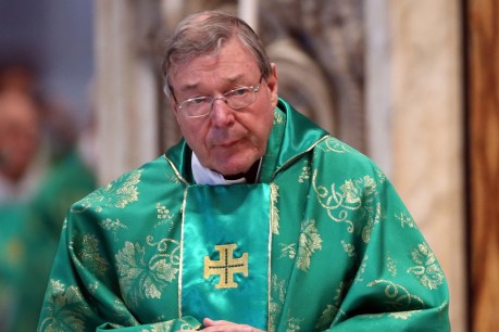 Victoria Police question Pell in Rome over sex allegations
