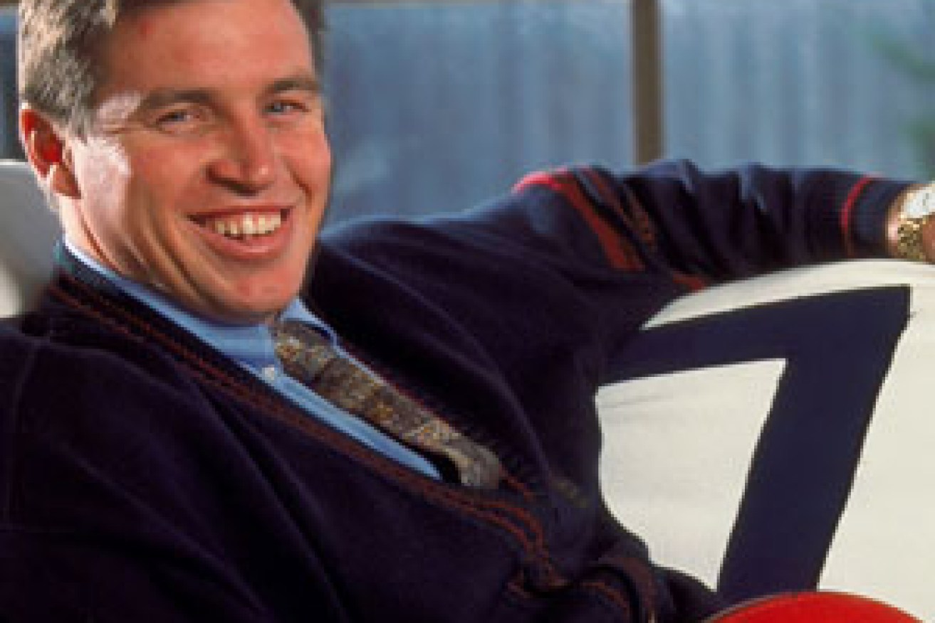 Couch and that smile in 1997, his final year of AFL footy. Photo: Getty