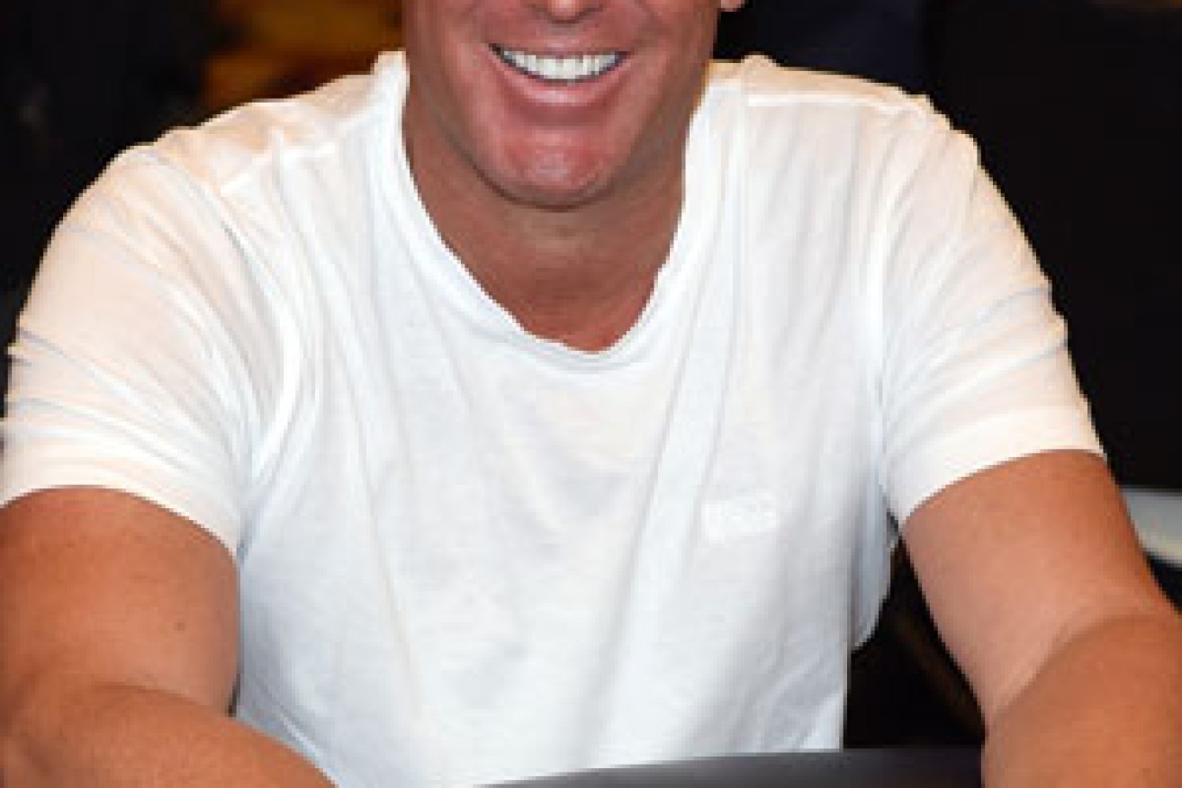 The Shane Warne Foundation organised events like charity poker games. Photo: Getty