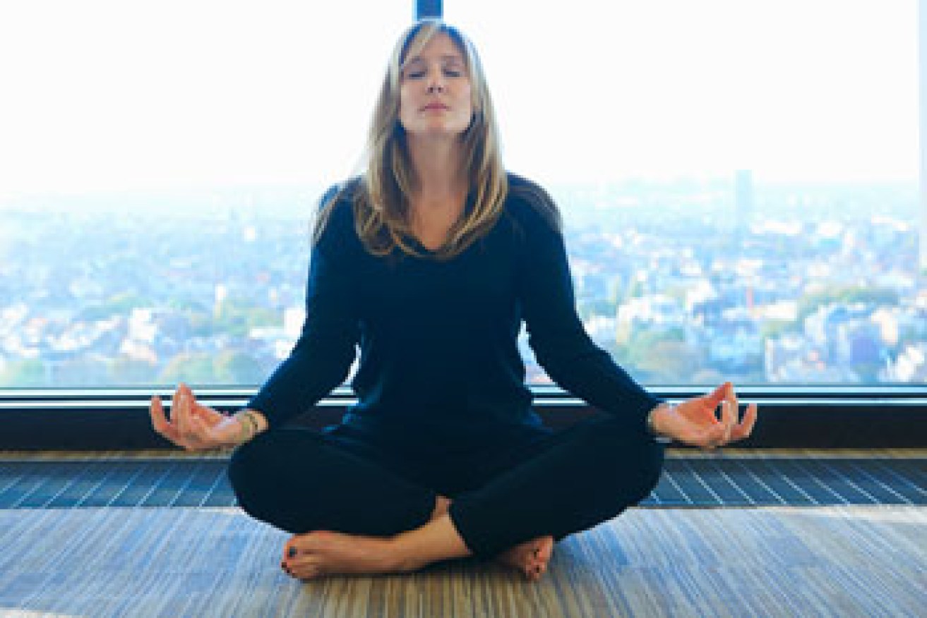 Yoga and meditation can be useful alternatives to drug use. Photo: Getty