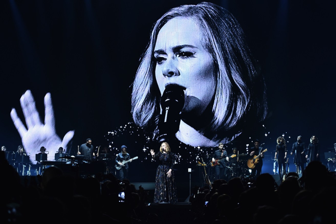 Adele suffered post–natal depression after the birth of her son. 