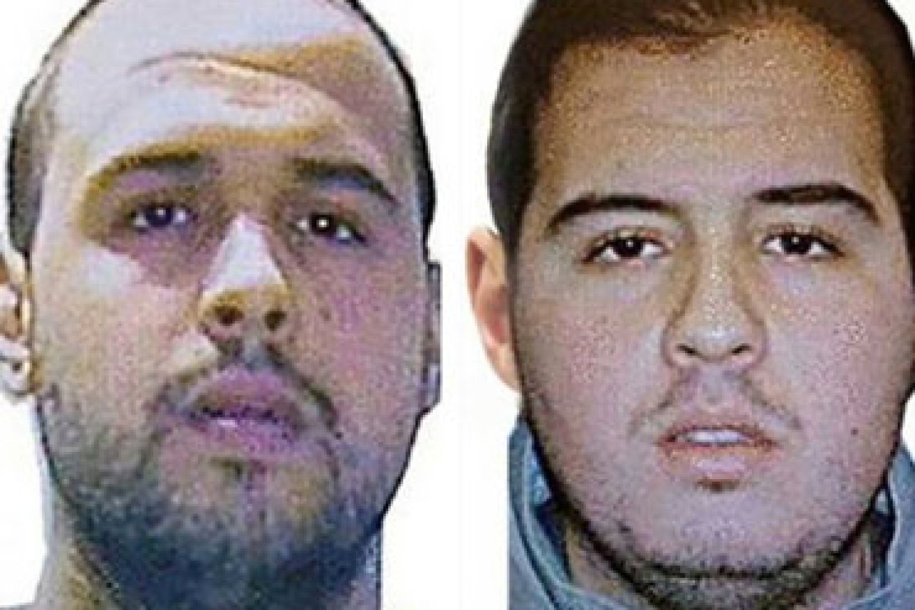Khalid (left) and Ibrahim El Bakraoui also carried out attacks. Photo: Supplied