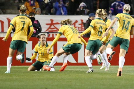 Matildas take step towards Olympics with Japan win