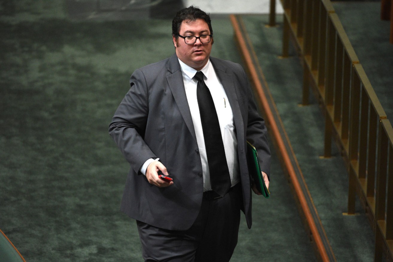 George Christensen had again threatened to cross the floor and defy the PM, this time over a banking royal commission.