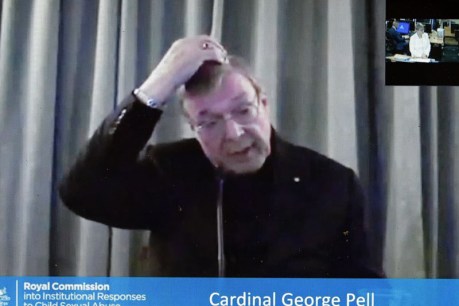 Eyes on the job: Pell devoted to the Catholic Church