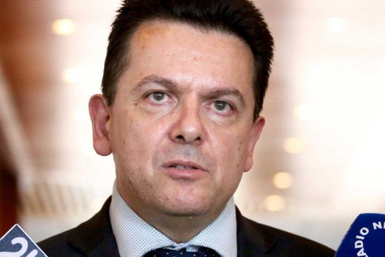 Xenophon has previously said the money could be better spent. 
