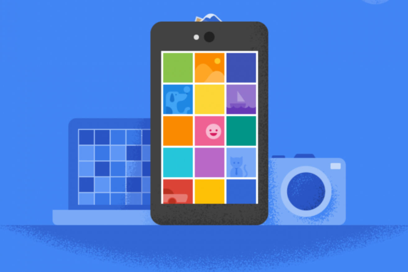 Using Google Photos on your iPhone is a great space saver. Photo: Getty