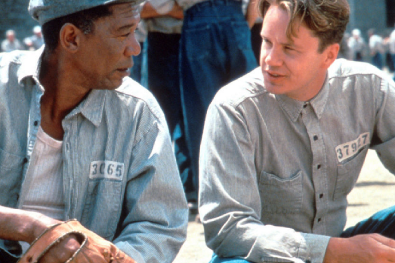 The Shawshank Redemption – the highest rated film on IMDB – has 100 per cent male dialogue. Photo: Supplied
