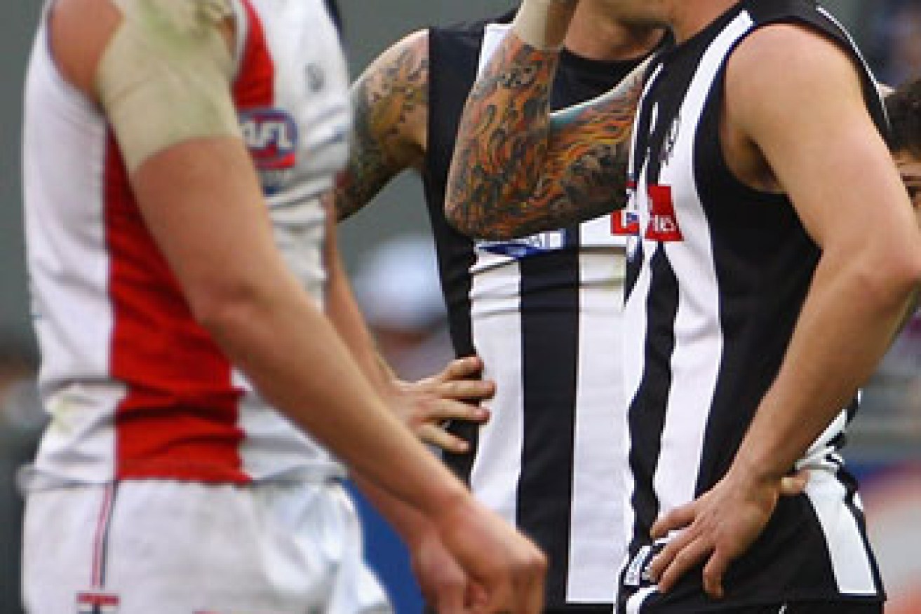 The last drawn grand final was in 2010, when Collingwood and St Kilda tied. The Magpies easily won the rematch. Photo: Getty