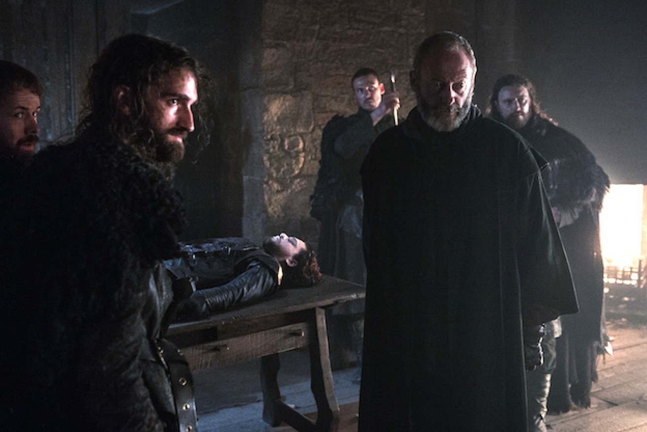 Just in case you didn't get the memo: he's dead. Jon Snow is not alive. Photo: HBO