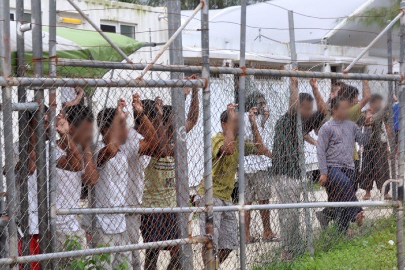 Human Rights groups have criticised poor living conditions on Manus Island. 