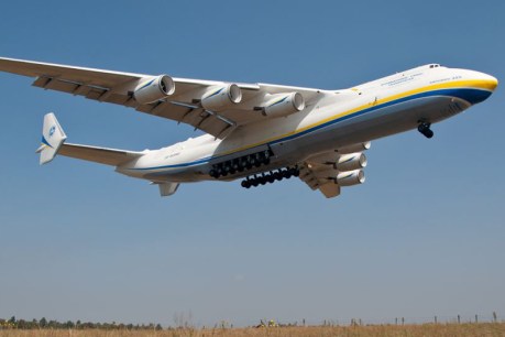 World&#8217;s largest plane touches down in Australia
