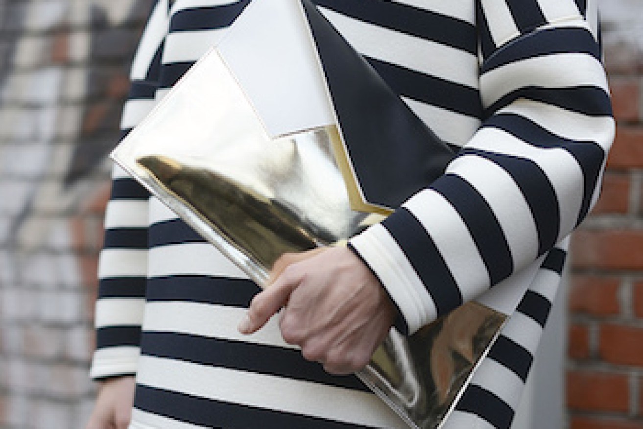 Horizontal stripes are not advisable for those looking to appear slimmer. Photo: Getty