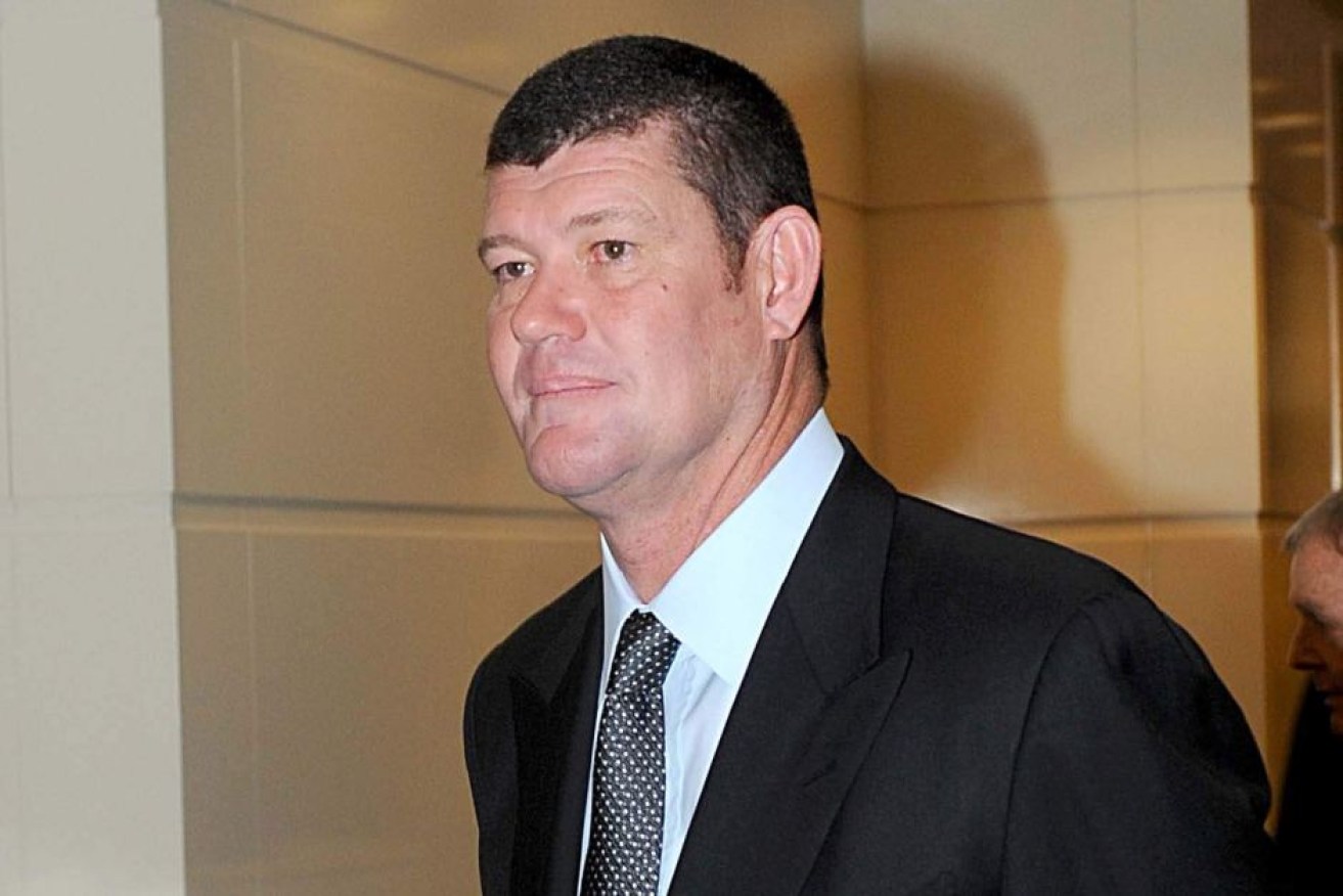James Packer is stepping back from his business ties.  