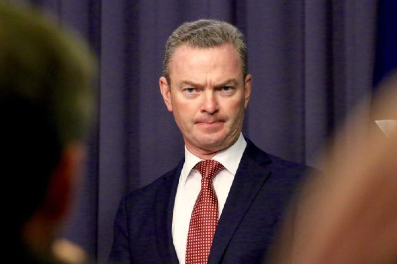 Christopher Pyne has accused Catholic education authorities of twisting the truth about schools funding.