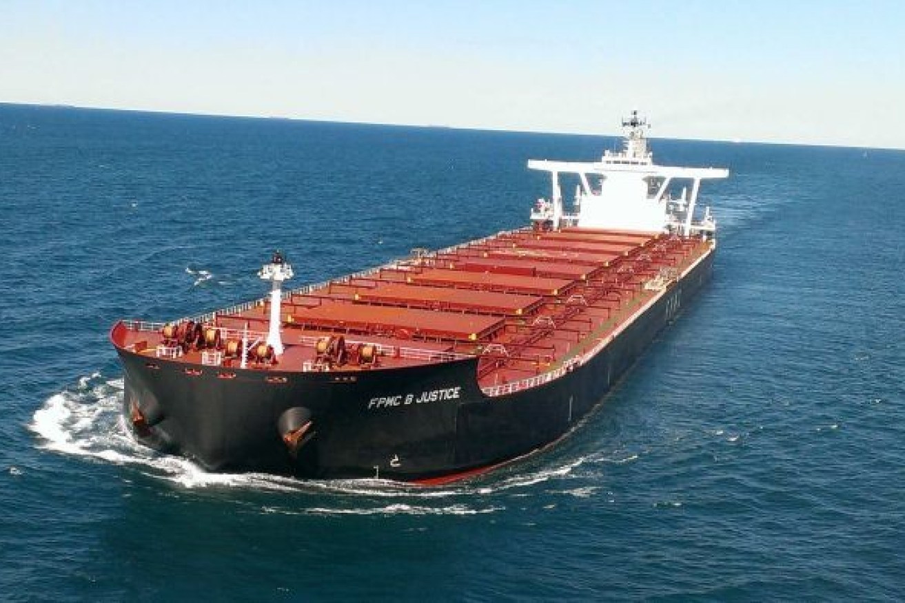 Robert Bantol was reported missing of an iron ore carrier 80 kilometres off the Australian coast.