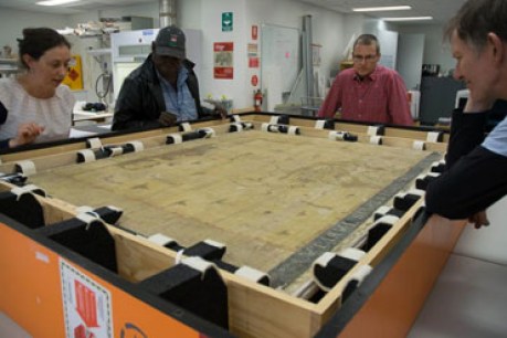 World&#8217;s first detailed map of Australia to be restored