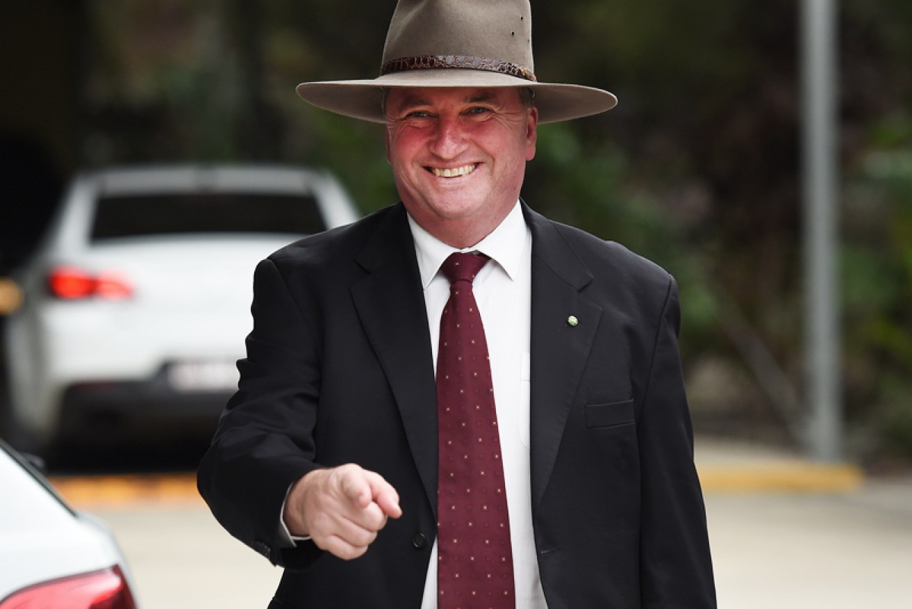 Barnaby Joyce's animal welfare reputation is under threat. Photo: AAP