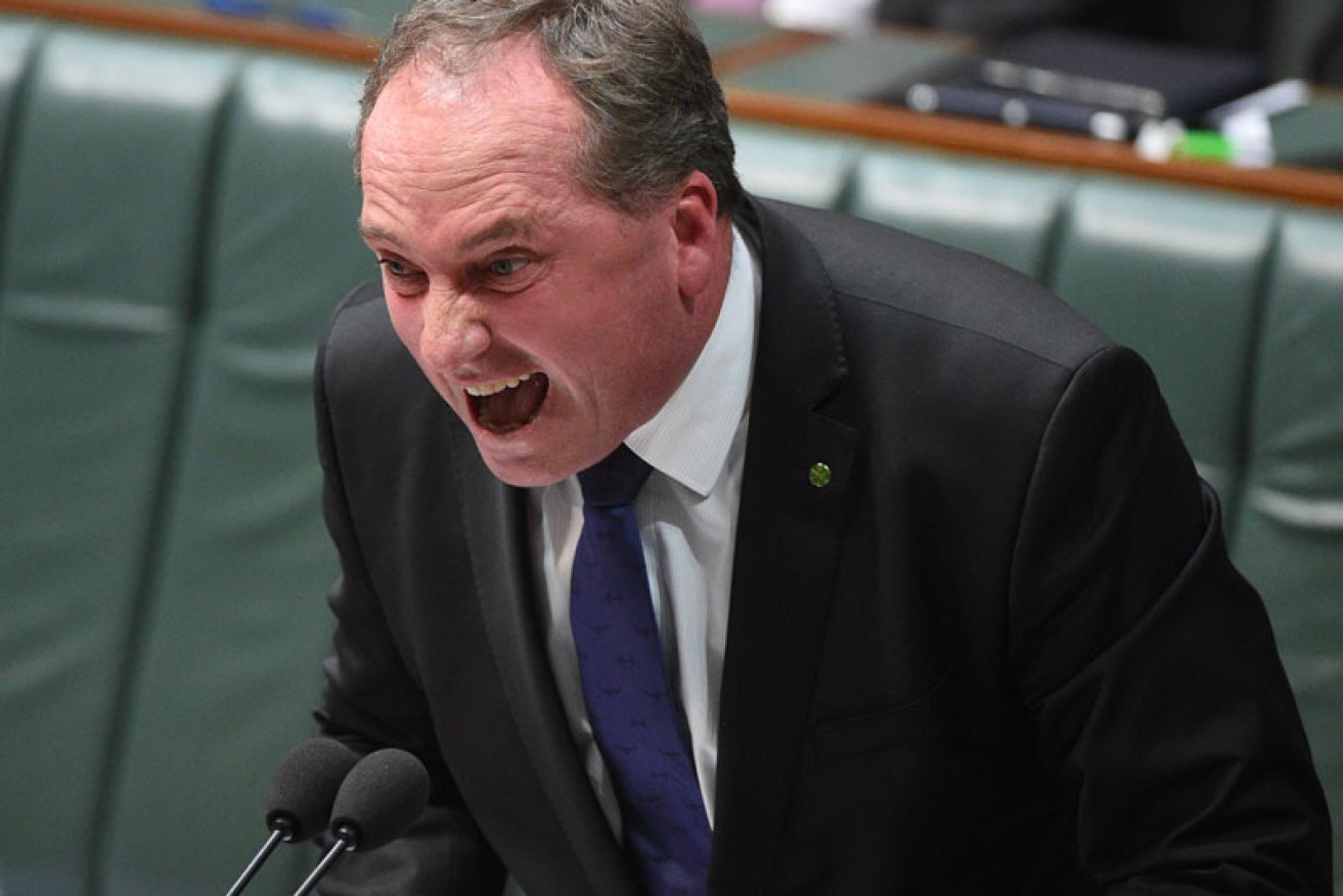 Barnaby Joyce had delivered a clear message to those house hunting, move to the bush if you can't afford the city. 