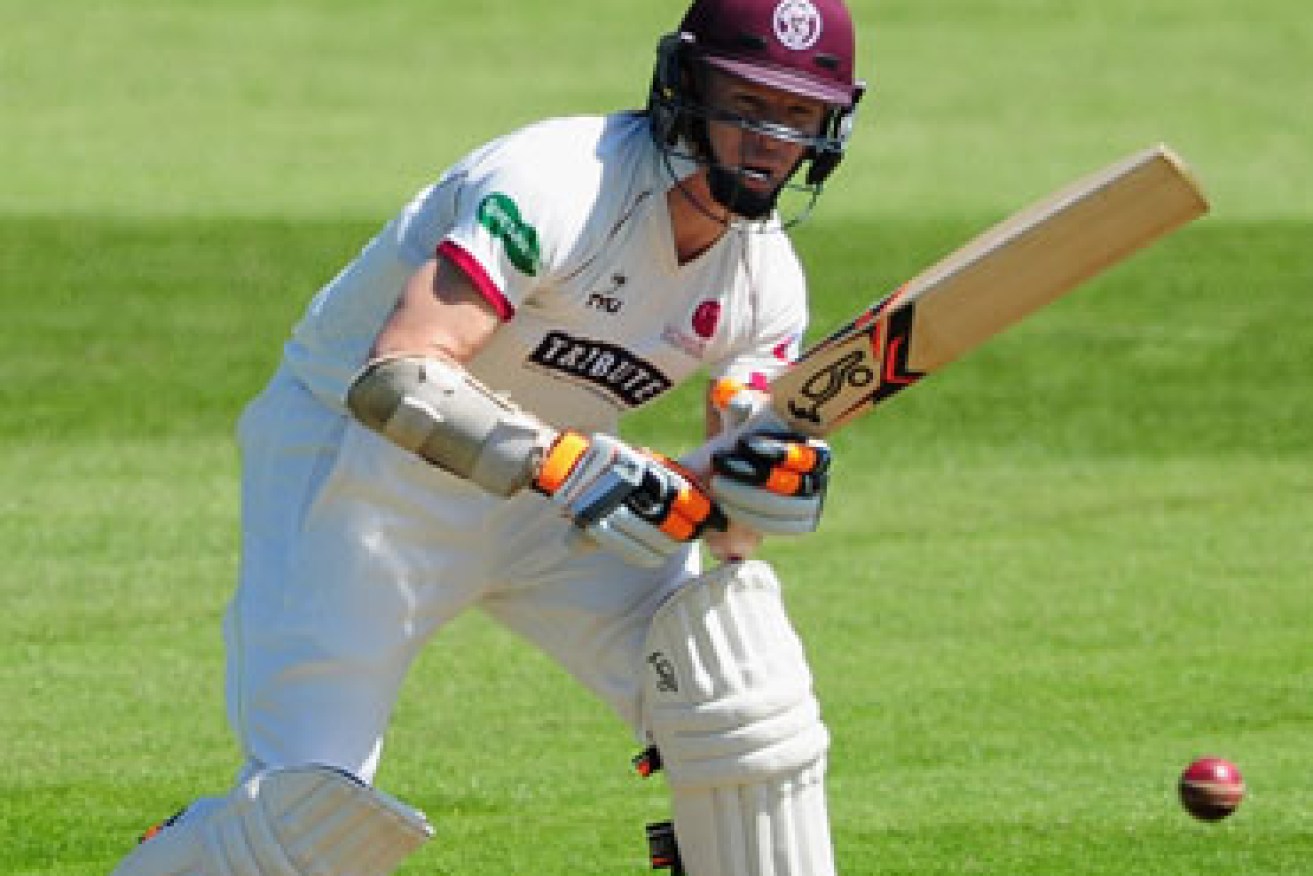 Chris Rogers is still playing cricket - with English county Somerset. Photo: Getty