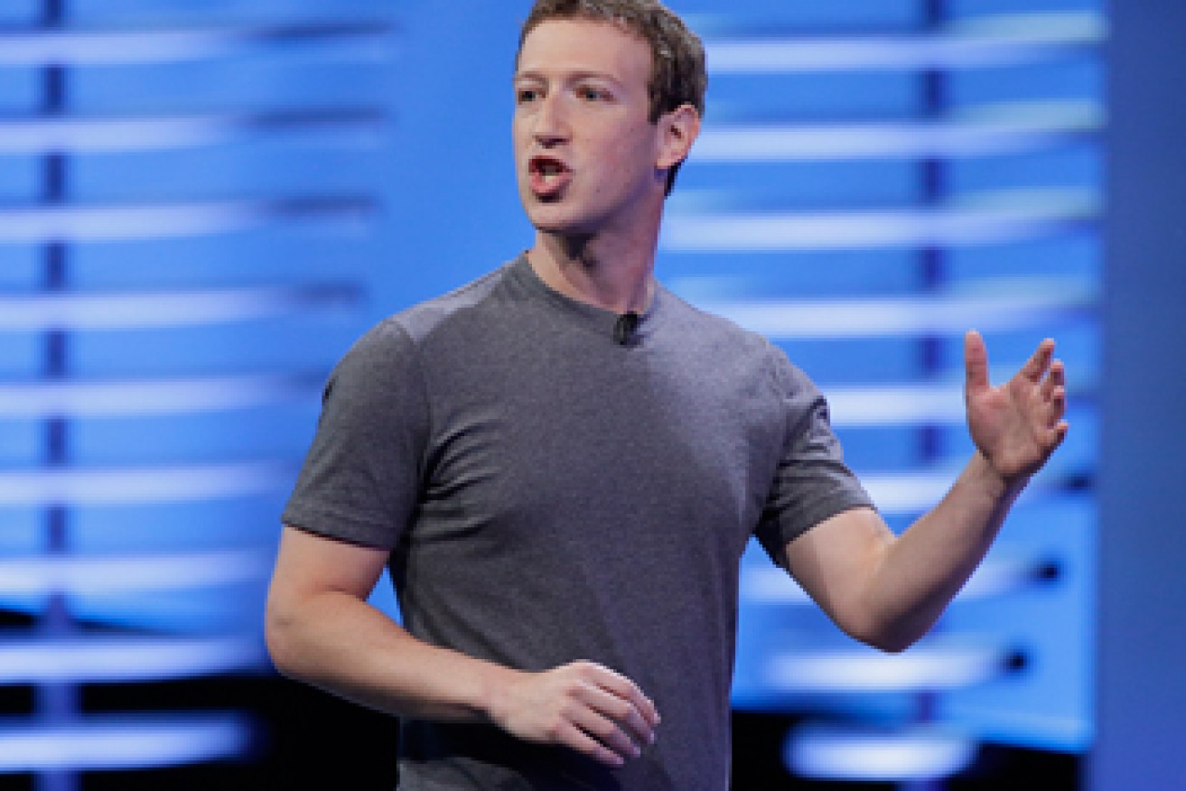 Facebook founder Zuckerberg has changed his tune on phony news. 