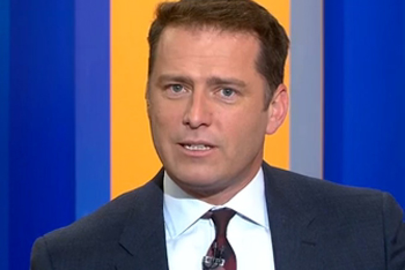 Karl Stefanovic used his family's immigrant past to criticise the Immigration Minister.
