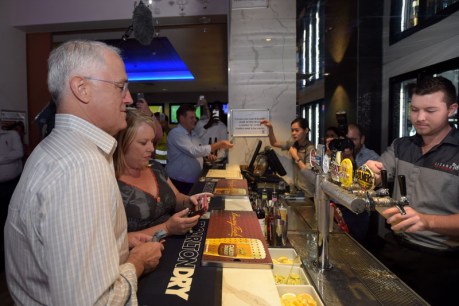 PM faces punters in the pub