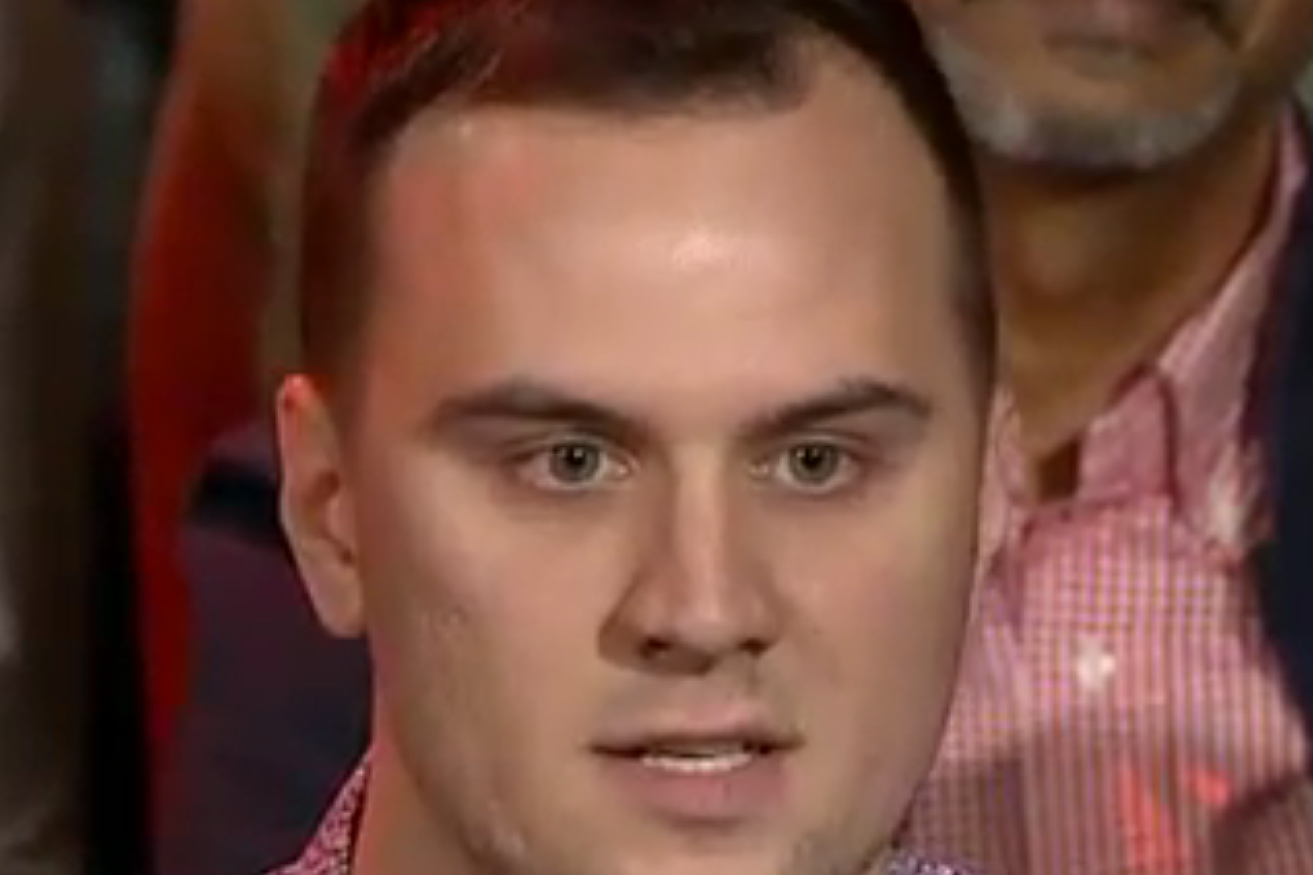 This audience member yearned for the old Malcolm Turnbull. Photo: Twitter/@QandA