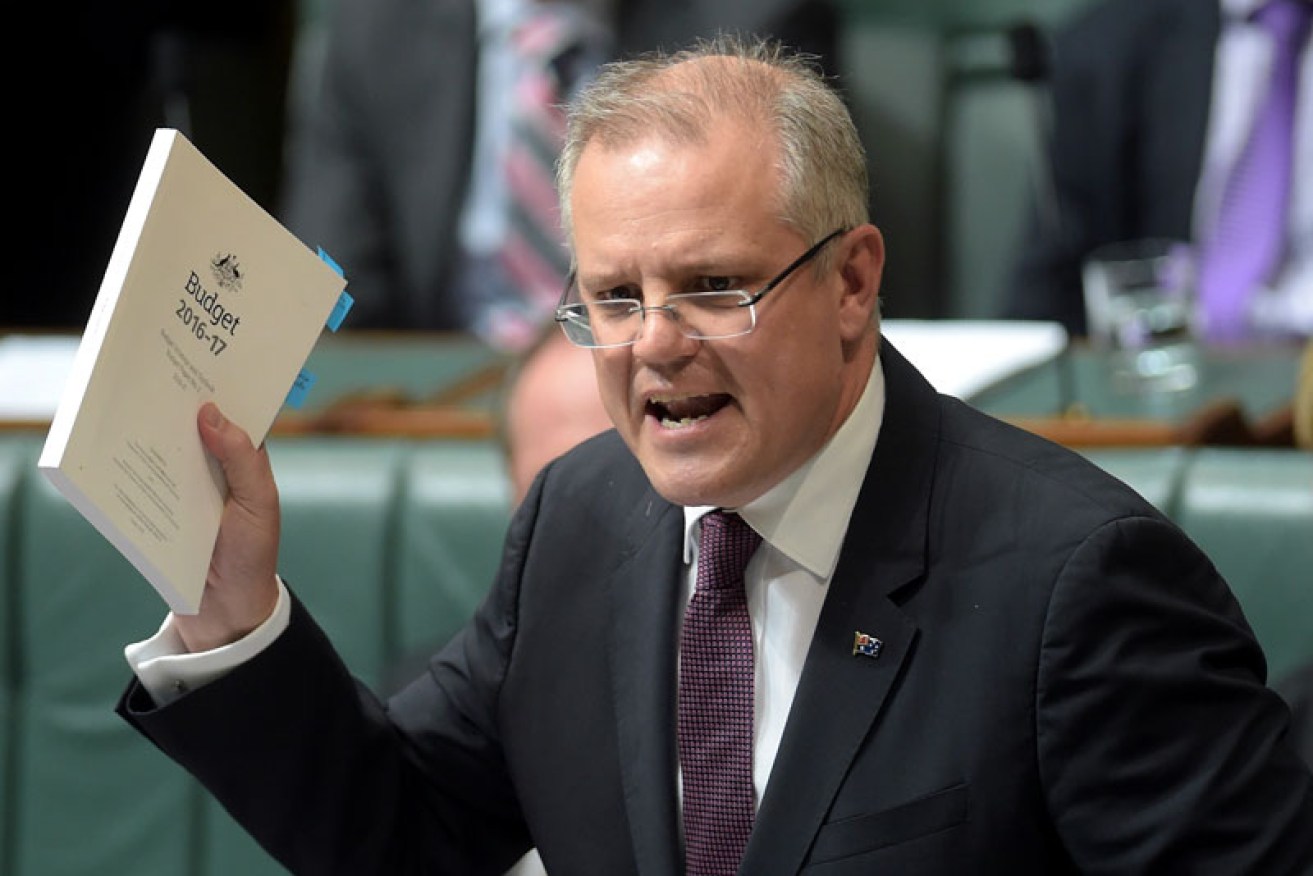 There's little hope Treasurer Scott Morrison will have better budget figures next May