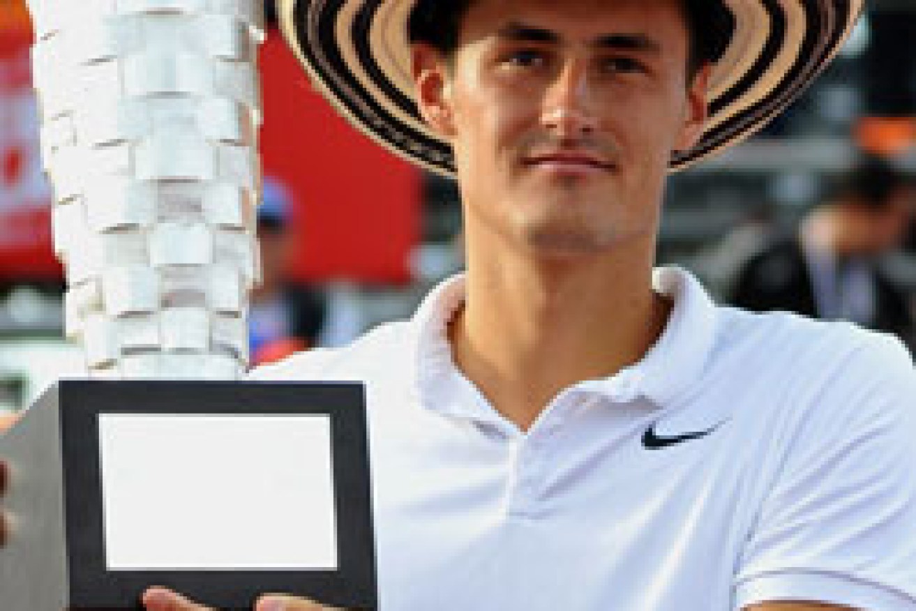 Tomic has won three ATP titles in his career. Photo: Getty