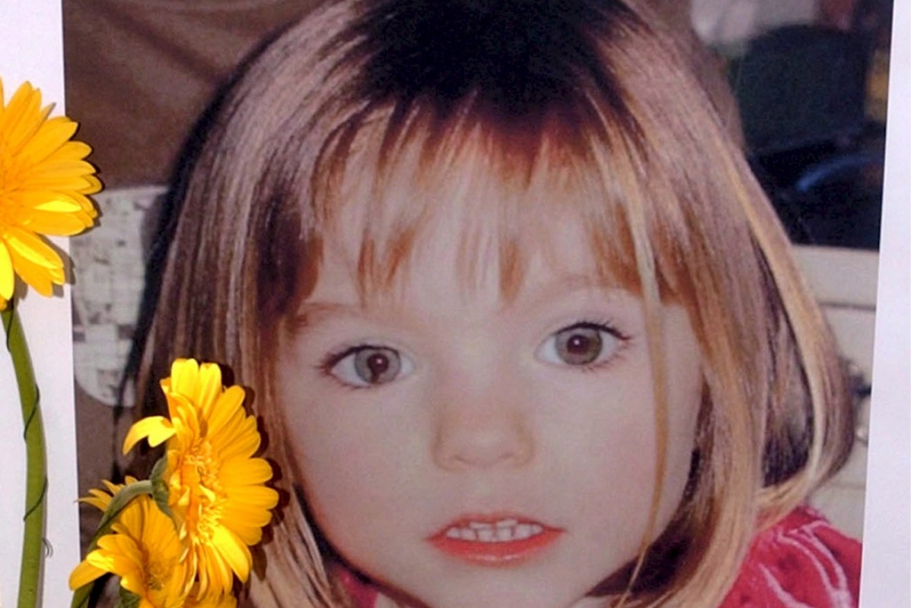 A shot of Madeleine McCann around the time of her disappearance in 2007.