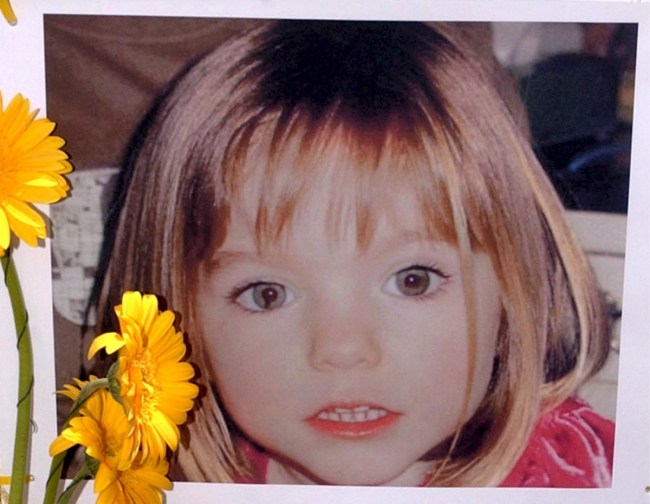 A shot of Madeleine McCann around the time of her disappearance in 2007. Photo: AAP.