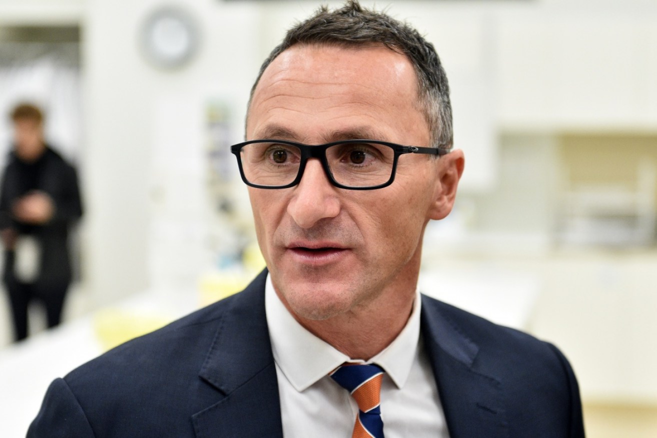 Richard Di Natale is under fire from some in the Greens. 