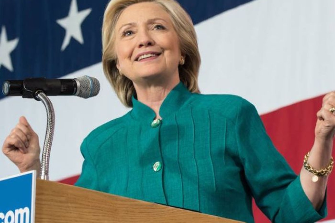 HIllary Clinton becomes the first female presidential candidate.