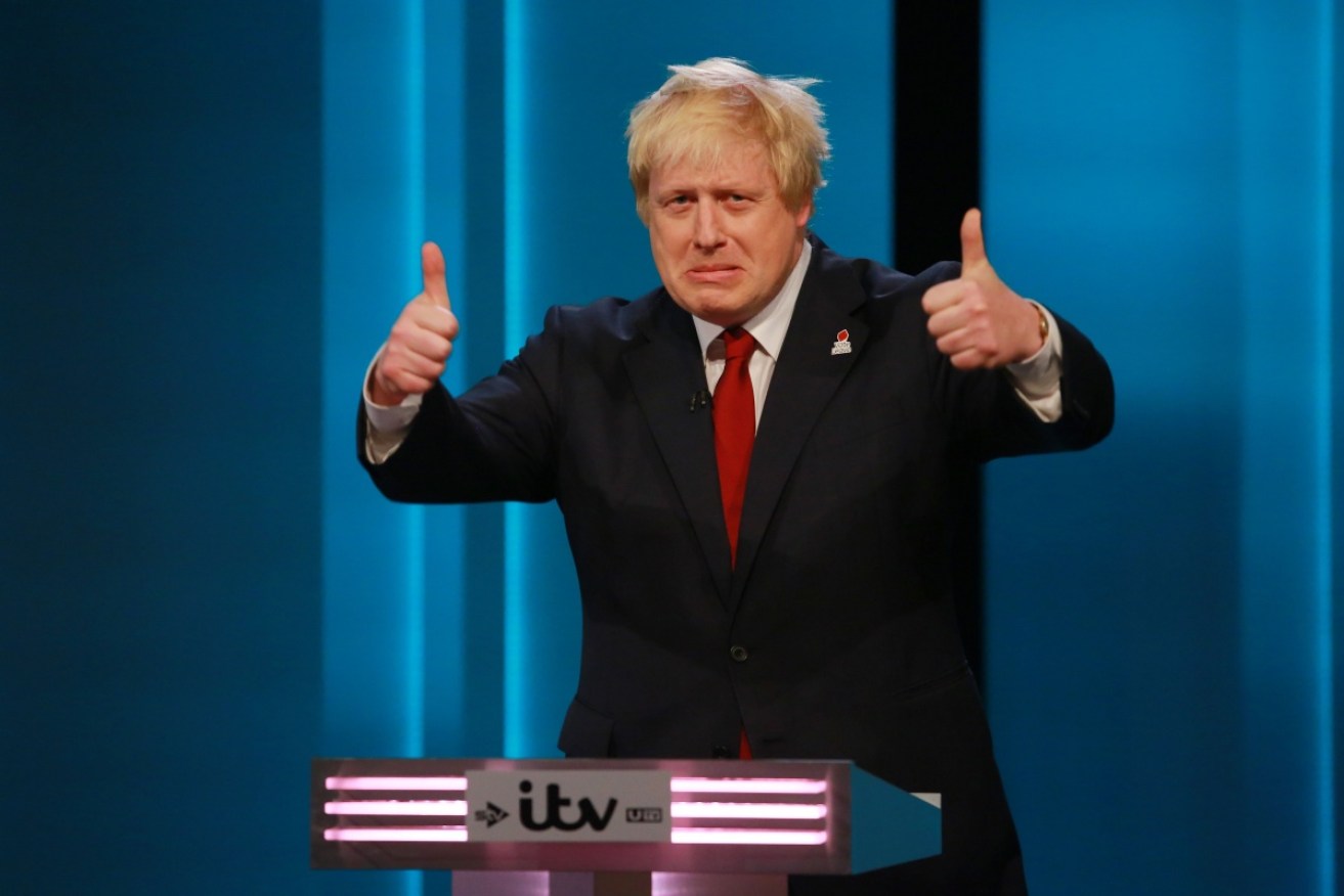 Foreign Secretary Boris Johnson: sharpening his knife?