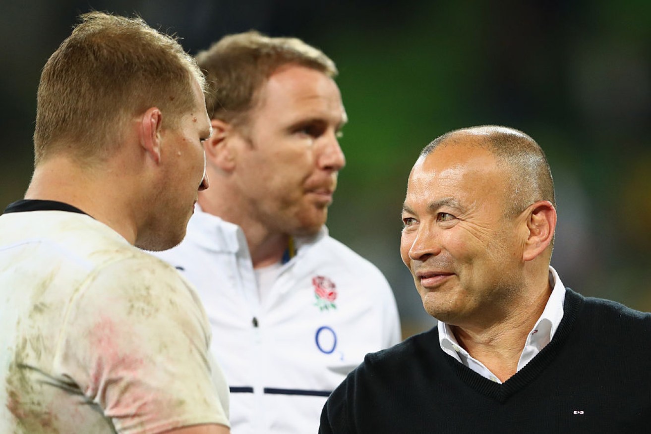 during the International Test match between the Australian Wallabies and England at AAMI Park on June 18, 2016 in Melbourne, Australia.