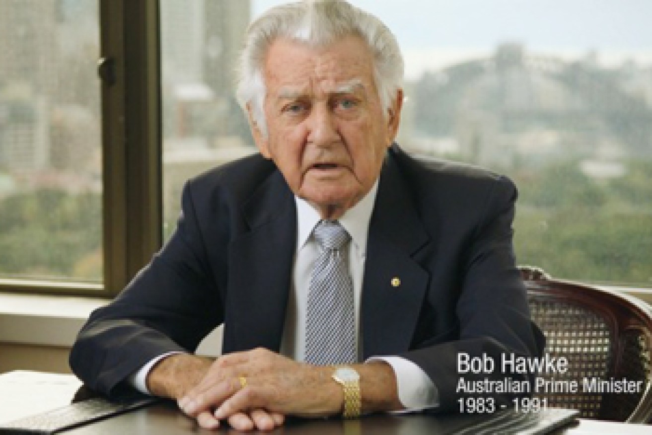 Labor has recruited former PM Bob Hawke to drive home its Medicare warning.