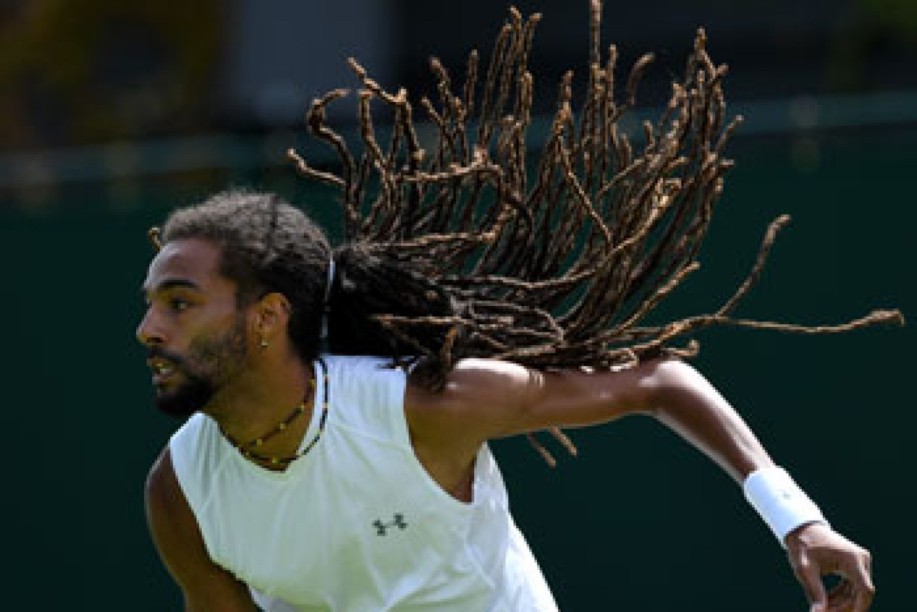 Dustin Brown is Kyrgios' next opponent. Photo: Getty