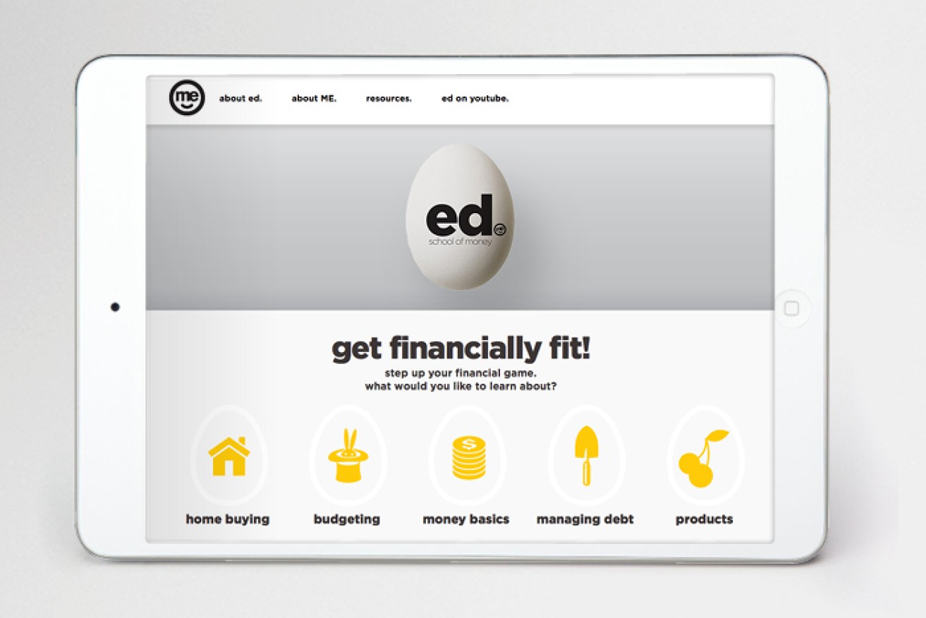 Meet ed, your new financial tutor. Photo: Supplied