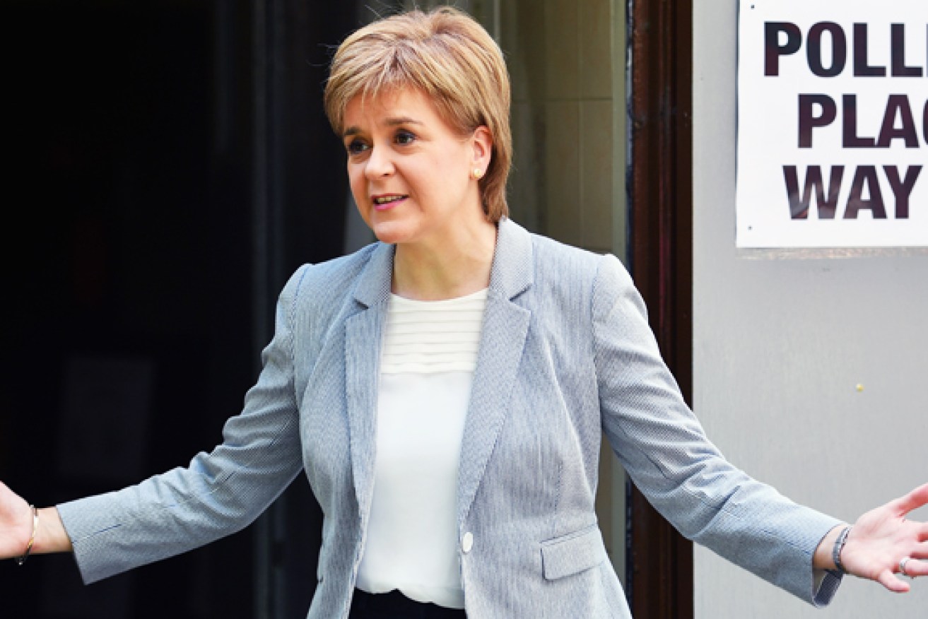 The Scottish First Minister Nicola Sturgeon wants an independent Scotland. 