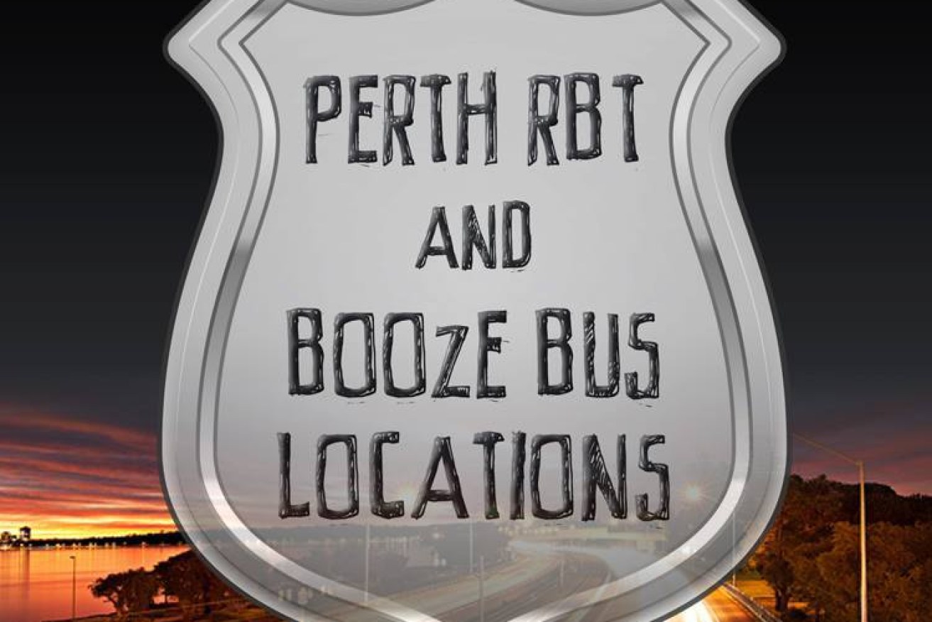 A Perth group for avoiding Booze Buses boasts almost 90,000 members. Photo: Facebook