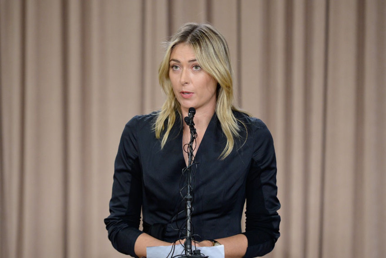 Maria Sharapova says she is above commenting on  Eugenie Bouchard's attack.